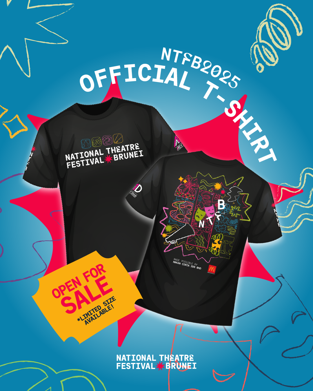 Official T-Shirt – NTFB 2025