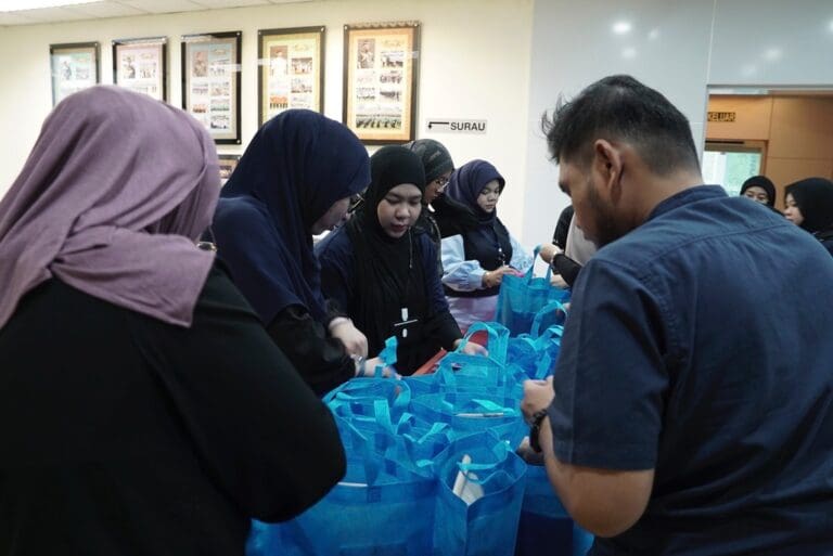 Committee for MKM x NTFB World Children's Day 2024 making preparations