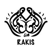 Logos 2022 – RAKIS BLACK Square Logo of RAKIS UBD